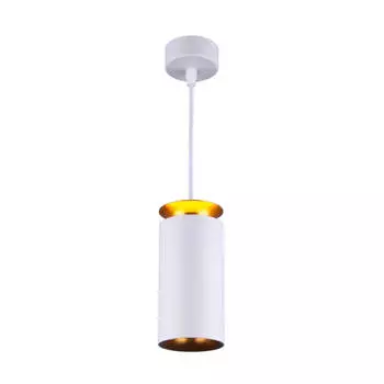 Подвесной светодиодный светильник Elektrostandard DLS021 9+4W 4200К белый матовый/золото a045501