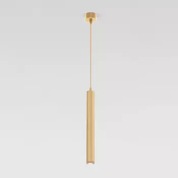 Подвесной светодиодный светильник Elektrostandard Lead 50245 LED золотой a062430