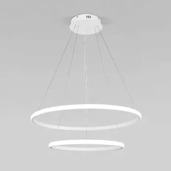 Подвесной светодиодный светильник Eurosvet Collars 90264/2 белый