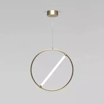 Подвесной светодиодный светильник Eurosvet Element 90281/1 бронза