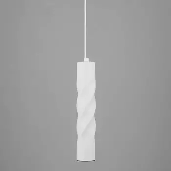 Подвесной светодиодный светильник Eurosvet Scroll 50136/1 LED белый