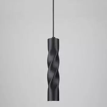 Подвесной светодиодный светильник Eurosvet Scroll 50136/1 LED черный