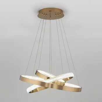 Подвесной светодиодный светильник Eurosvet Smart Posh 90276/3 медный