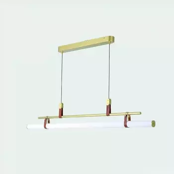 Подвесной светодиодный светильник iLedex Zoom 9498P-46W-3000K GL-BR-WH