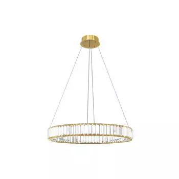 Подвесной светодиодный светильник Loft IT Crystal ring 10135/600 Gold
