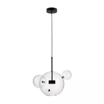 Подвесной светодиодный светильник Lumina Deco Neroni LDP 6016-3+1 BK