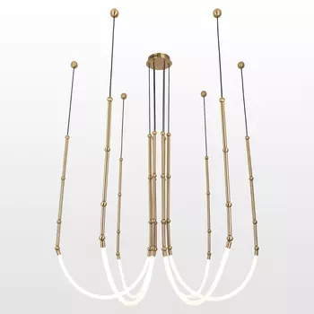 Подвесной светодиодный светильник Lussole Loft BEND LSP-7071