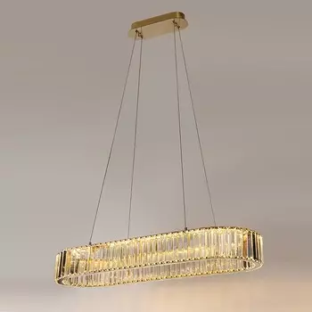 Подвесной светодиодный светильник Newport 8445/90 oval gold М0065052