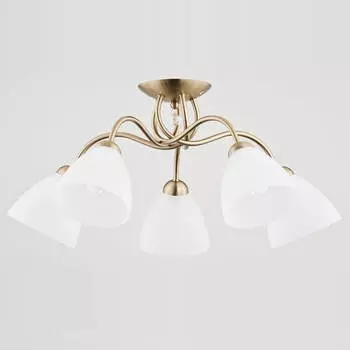 Потолочная люстра Alfa Amarillo Patyna 23755