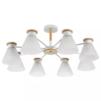 Потолочная люстра Arte Lamp Tyler A1031PL-8WH