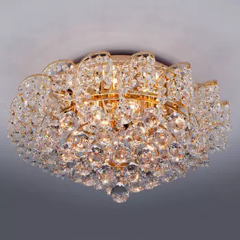 Потолочная люстра Eurosvet 16017/9 золото Strotskis