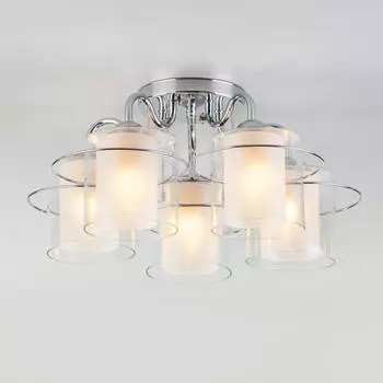 Потолочная люстра Eurosvet 30160/5 хром