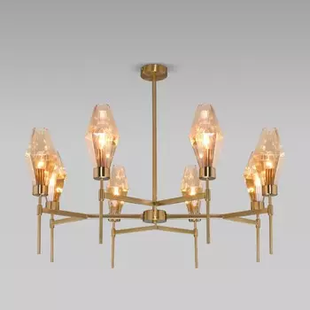 Потолочная люстра Eurosvet 60143/8 латунь