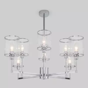 Потолочная люстра Eurosvet 60144/8 хром