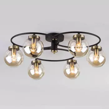 Потолочная люстра Eurosvet 70104/6 черный