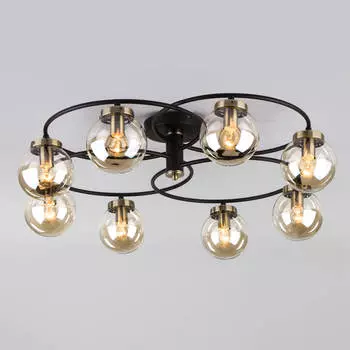 Потолочная люстра Eurosvet 70104/8 черный