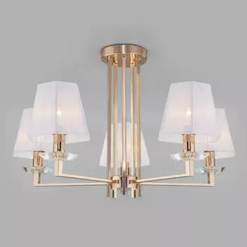 Потолочная люстра Eurosvet Alegria 60114/5 золото