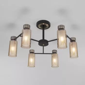 Потолочная люстра Eurosvet Amado 70115/6 черный