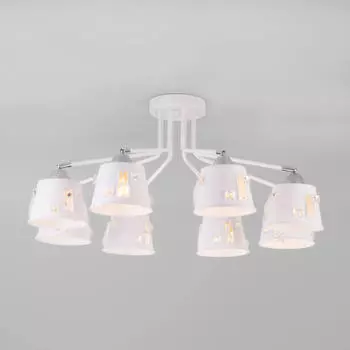 Потолочная люстра Eurosvet Benna 70105/8 белый