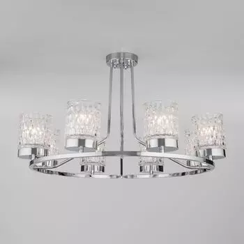 Потолочная люстра Eurosvet Calle 60127/8 хром