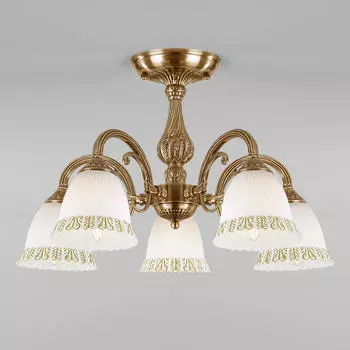 Потолочная люстра Eurosvet Campina 60107/5 античная бронза