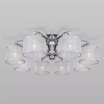 Потолочная люстра Eurosvet Fabiola 60124/8 хром Smart
