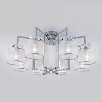 Потолочная люстра Eurosvet Fargo 60123/8 хром Smart