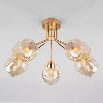 Потолочная люстра Eurosvet Marci 30164/5 золото