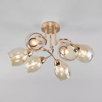 Потолочная люстра Eurosvet Roselyn 30171/6 золото