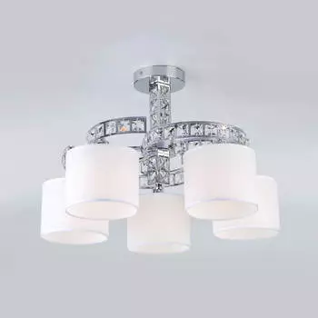 Потолочная люстра Eurosvet Salina 60104/5 хром