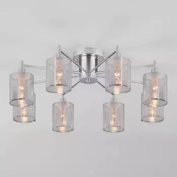 Потолочная люстра Eurosvet Tela 70109/8 хром