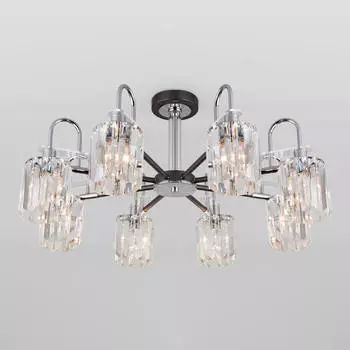 Потолочная люстра Eurosvet Tenia 70090/8 графит