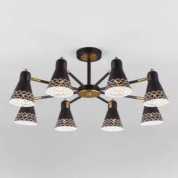 Потолочная люстра Eurosvet Trina 70100/8 черный