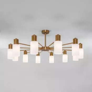 Потолочная люстра Eurosvet Vegga 70160/12 латунь