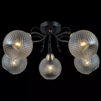 Потолочная люстра Illumico IL0190-5CSQ-79 BK AB