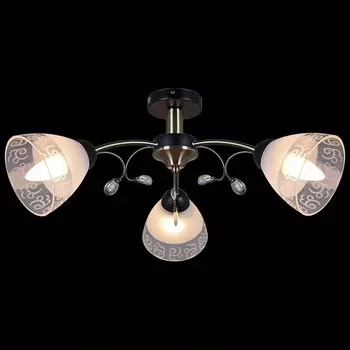 Потолочная люстра Illumico IL0287-3CSQ-29 BK AB