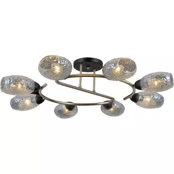 Потолочная люстра Illumico IL0300-8CSQ-79 BK AB