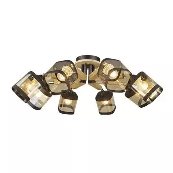 Потолочная люстра Seven Fires Kaleri WD3506/8C-BK-AM
