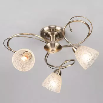 Потолочный светильник Eurosvet 30130/3 античная бронза