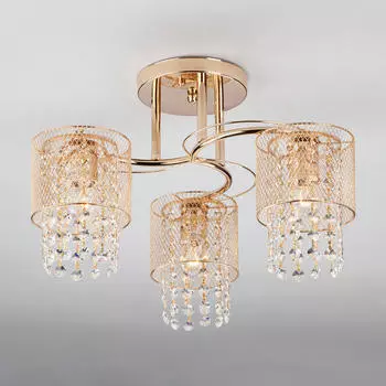 Потолочный светильник Eurosvet 30137/3 золото