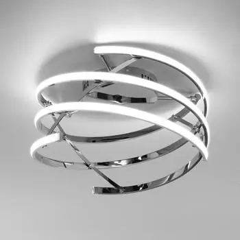 Потолочный светодиодный светильник Eurosvet Breeze 90229/3 хром