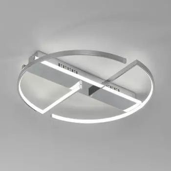 Потолочный светодиодный светильник Eurosvet Griff 90233/2 хром