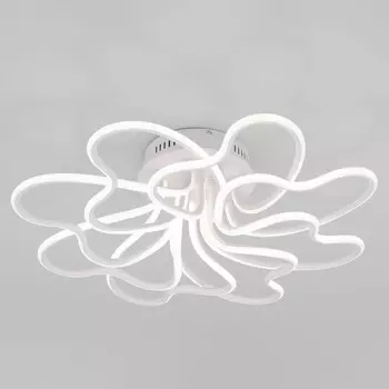 Потолочный светодиодный светильник Eurosvet Smart Floret 90235/8 белый