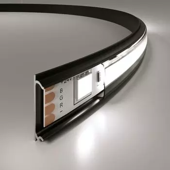 Профиль гибкий алюминиевый с рассеивателем Elektrostandard LL-2-ALP012 4690389170546