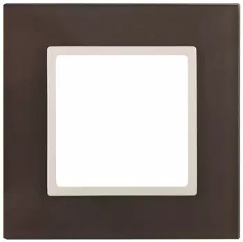 Рамка 1-постовая ЭРА Elegance 14-5101-31 Б0034485