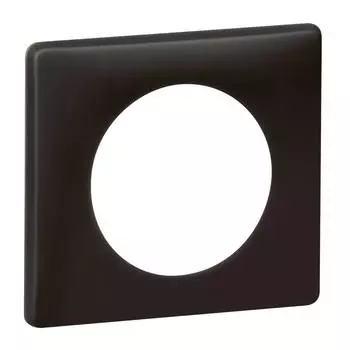 Рамка 1-постовая Legrand Celiane черная перкаль 066741