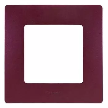 Рамка 1-постовая Legrand Etika сливовая 672561