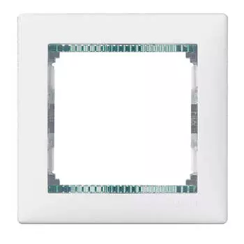 Рамка 1-постовая Legrand Valena белая/кристалл 774461