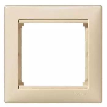 Рамка 1-постовая Legrand Valena слоновая кость 695631