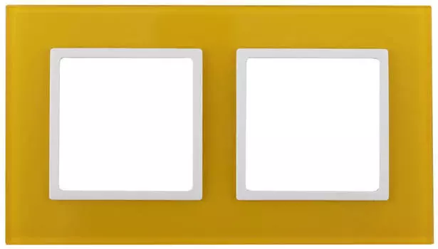 Рамка 2-постовая ЭРА Elegance 14-5102-21 Б0034494